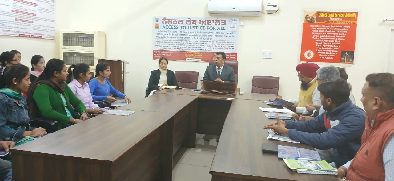 District Legal Services Authority provides training to paralegal volunteers